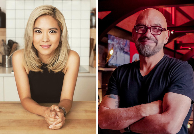 Dinner hosted by Esther Choi and Michael Symon